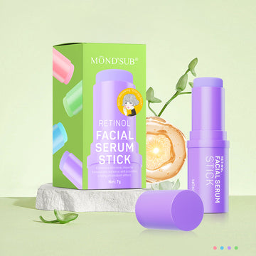 Mondsub Facial Serum Stick 7g – Hyaluronic Acid, Retinol & Niacinamide for Hydrating, Brightening, Anti-Aging & Dark Spot Correction – Travel-Friendly Skincare
